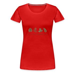 Plants Women’s Premium T-Shirt - red