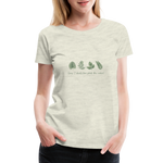 Plants Women’s Premium T-Shirt - heather oatmeal