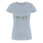 Plants Women’s Premium T-Shirt - heather ice blue
