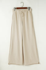 Drawstring Wide Leg Pants