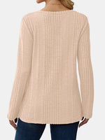 V-Neck Long Sleeve T-Shirt