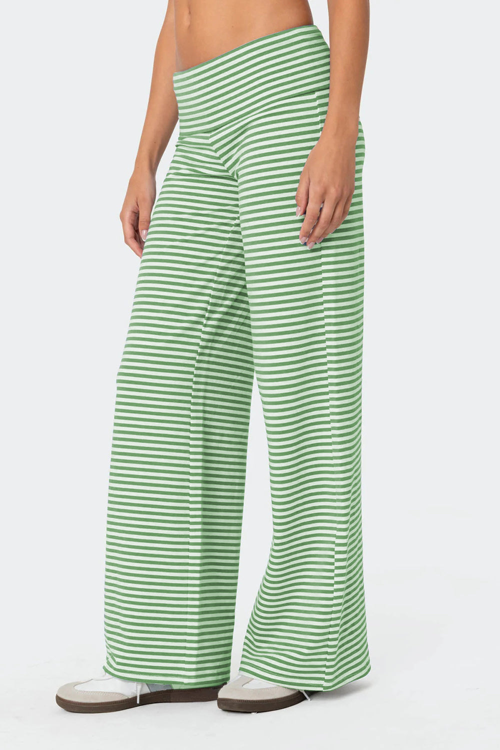 Striped Wide Leg Pants