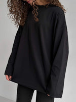 Round Neck Long Sleeve T-Shirt