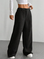 Wide Leg Pants with Pockets