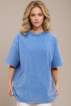 Basic Bae Round Neck Half Sleeve T-Shirt