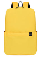 Solid Color Nylon Backpack Bag