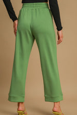 Umgee Drawstring Wide Leg Pants with Pockets