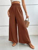 Perfee Wide Leg Pants with Pockets