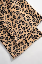 Leopard Wide Leg Pants