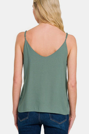 Zenana Two Layered Spaghetti Strap Cami