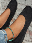 Round Toe Flat Slip-Ons