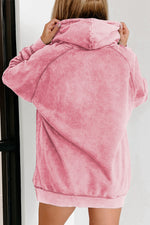 Drawstring Long Sleeve Oversize Hoodie