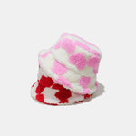 Contrast Heart Bucket Hat