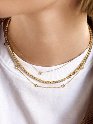 18K Gold-Plated Titanium Steel Necklace