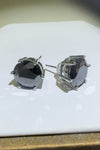 4 Carat  Moissanite 925 Sterling Silver Stud Earrings