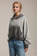 Basic Bae Kangaroo Pocket Long Sleeve Cropped Hoodie