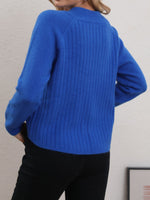 V-Neck Long Sleeve Sweater