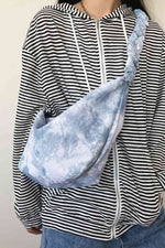 Tie-Dye Canvas Sling Bag