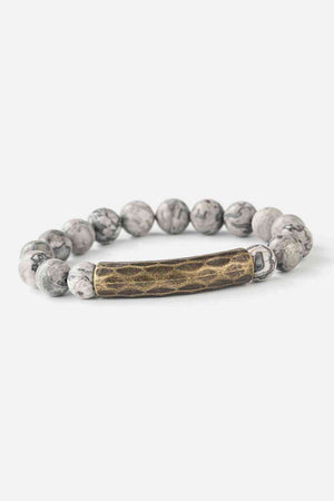 Natural Stone Beaded Bracelet