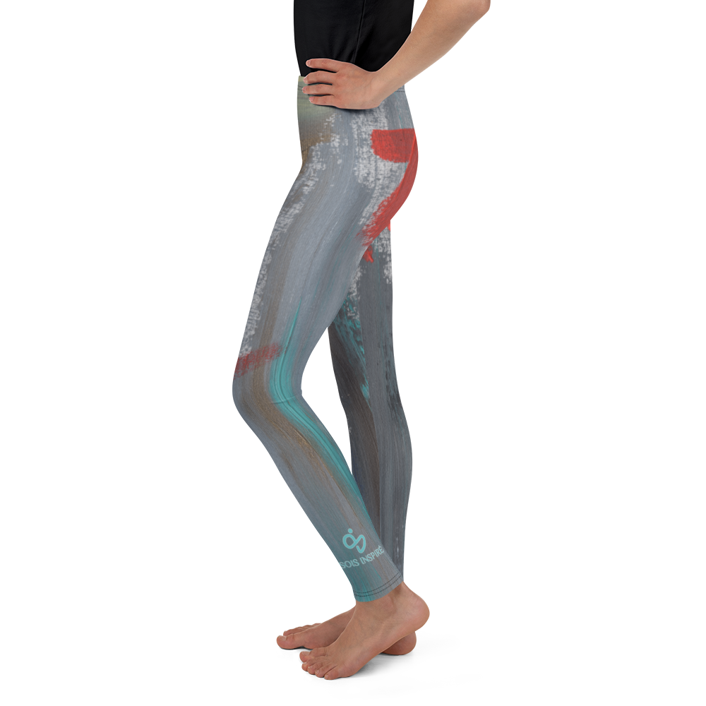 Touch Of Red Youth Leggings