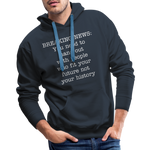 Breaking news: Men’s Premium Hoodie - navy