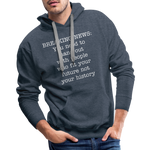 Breaking news: Men’s Premium Hoodie - heather denim