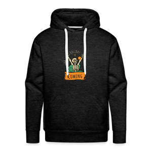 Holidays are coming Men’s Premium Hoodie - charcoal grey