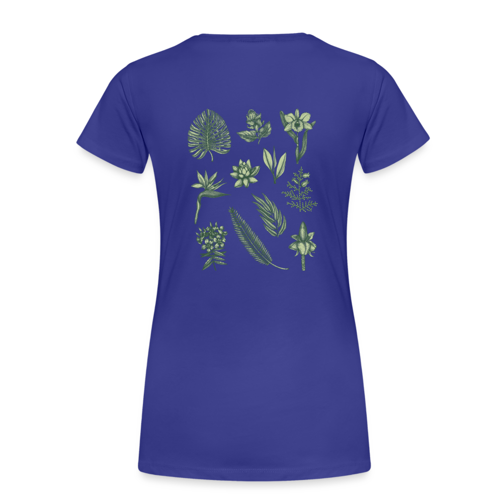 Plants Women’s Premium T-Shirt - royal blue
