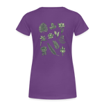 Plants Women’s Premium T-Shirt - purple