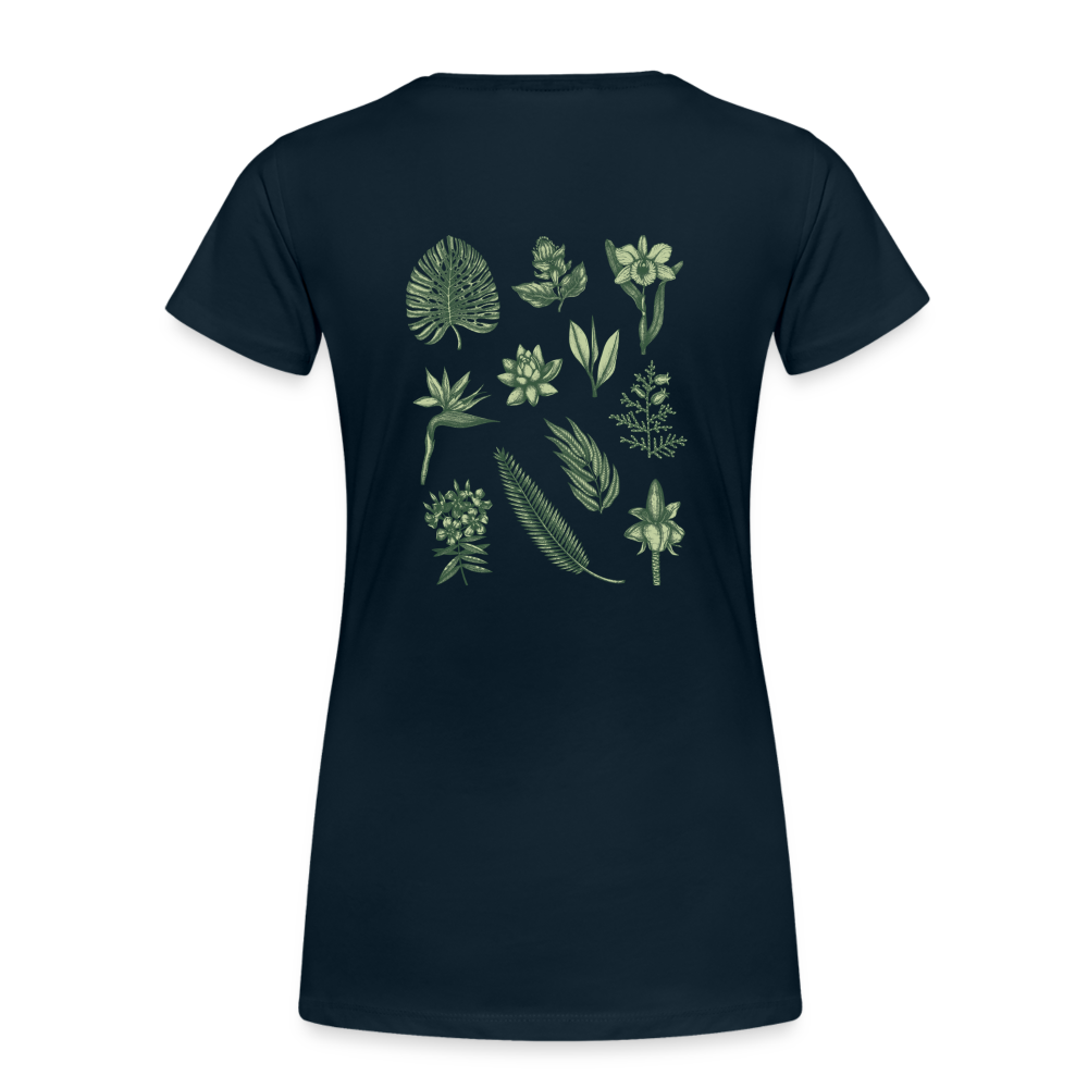 Plants Women’s Premium T-Shirt - deep navy