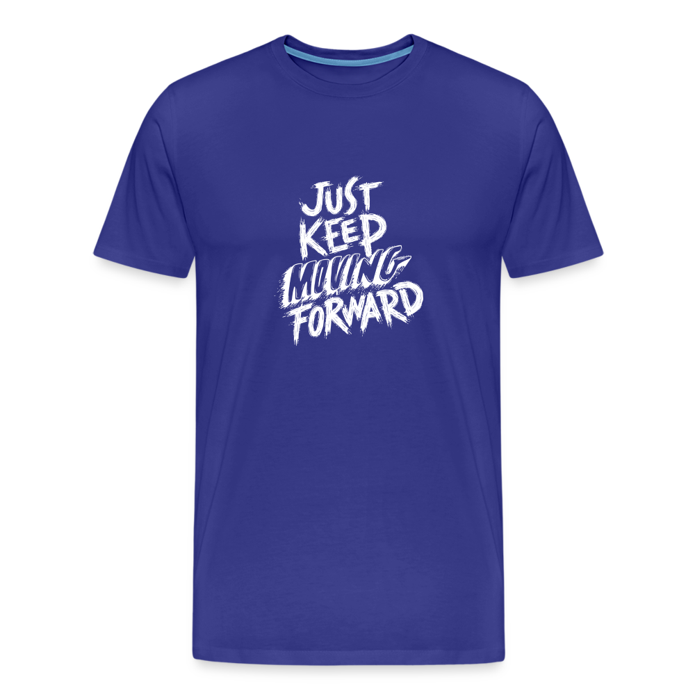 Keep moving Men's Premium T-Shirt - royal blue