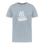 Keep moving Men's Premium T-Shirt - heather ice blue