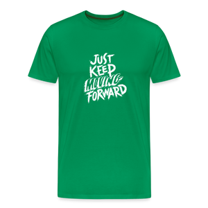 Keep moving Men's Premium T-Shirt - kelly green