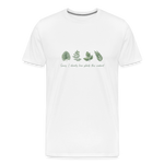 Plants Men's Premium T-Shirt - white