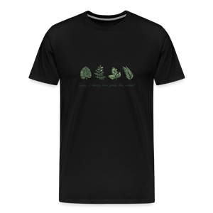 Plants Men's Premium T-Shirt - black