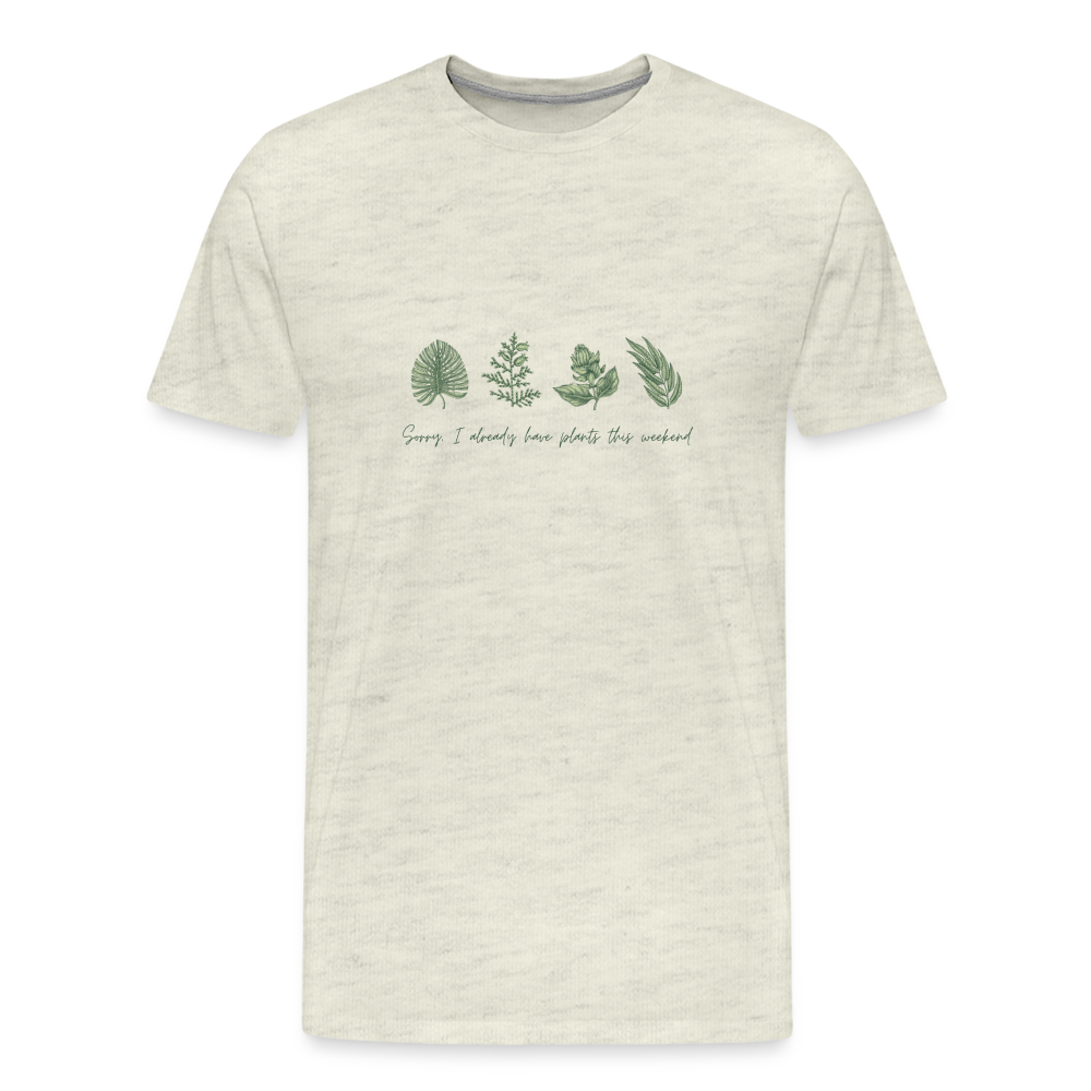 Plants Men's Premium T-Shirt - heather oatmeal