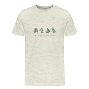 Plants Men's Premium T-Shirt - heather oatmeal