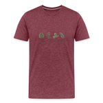 Plants Men's Premium T-Shirt - heather burgundy