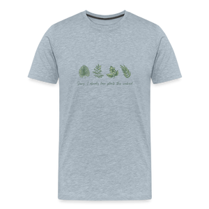 Plants Men's Premium T-Shirt - heather ice blue