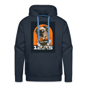 Cool dog Men’s Premium Hoodie - navy