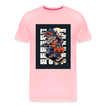 Wolf Men's Premium T-Shirt - pink