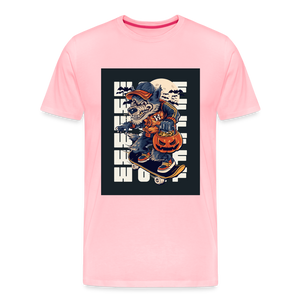 Wolf Men's Premium T-Shirt - pink