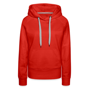 For a reason: Women’s Premium Hoodie - red
